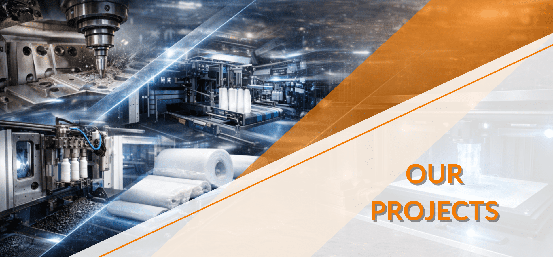 Industrial plastic recycling and processing equipment